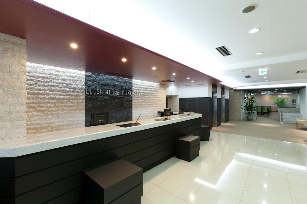 Hotel Sunline Fukuoka Hakata Ekimae Exterior foto